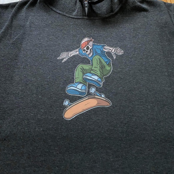 Brand New Men’s Skateboarding Skeleton Hoodie - Picture 3 of 4
